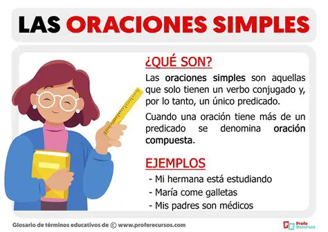 Ejemplos de Oraciones Simples