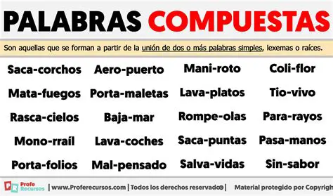 Ejemplos de palabras con dos usos