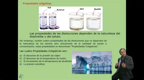 Ejemplos de Propiedades No Coligativas en la Naturaleza