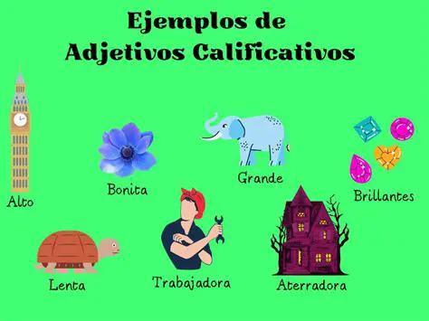 Ejemplos de uso del adjetivo calificativo