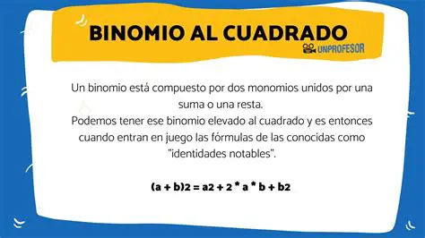 El resultado del desarrollo del cuadrado de un binomio