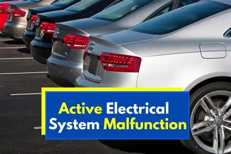 Electrical system malfunctions