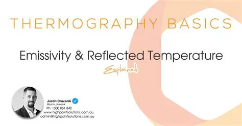 Emissivity and Reflected Temperature Compensation