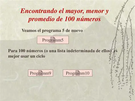 Encontrando la Menor Cantidad