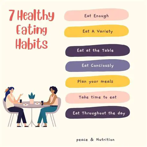 Encourage healthy eating habits