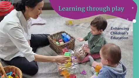 Encourages learning through play