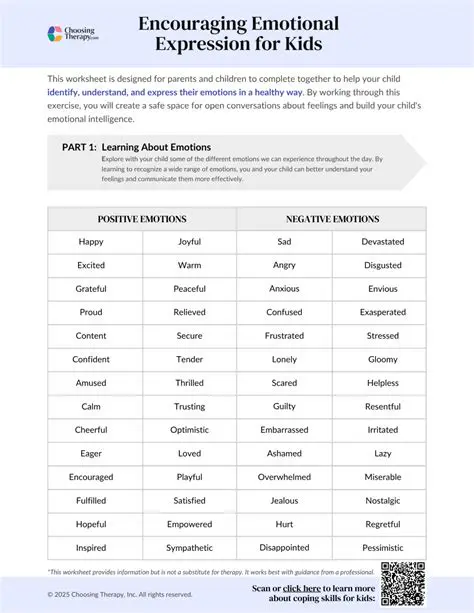 Encouraging Emotional Expression