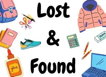 Encouraging others to search for the lost item