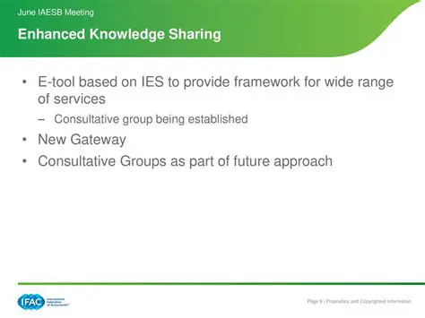 Enhanced knowledge sharing