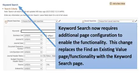 Enhanced Search Functionality