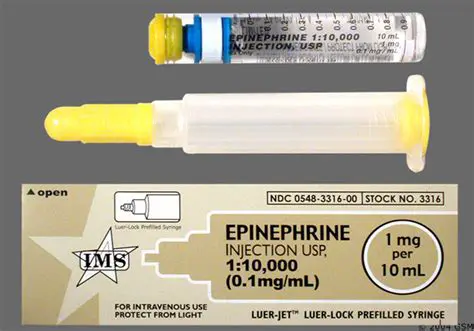 Epinephrine is a cure for food allergies