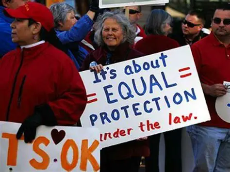 Equal protection under the law
