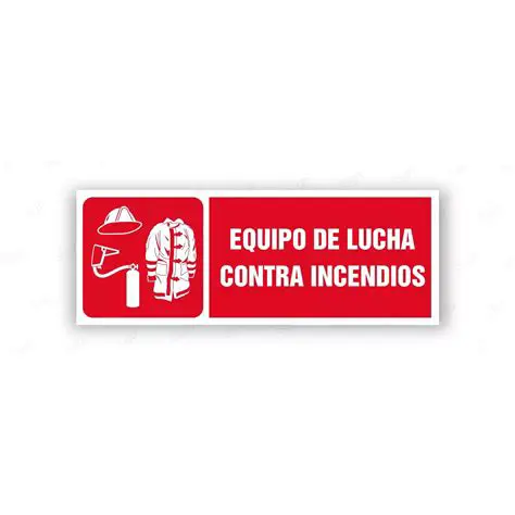 Equipo de lucha contra incendios