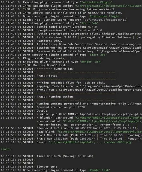 Error Logs or Terminal Output