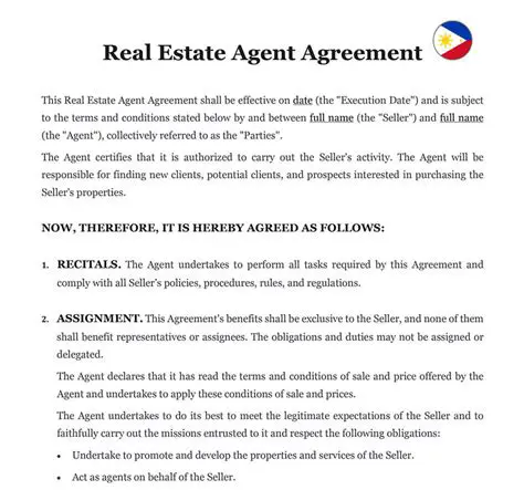Essential Terms in a Real Estate Agreement