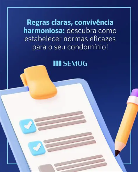 Estabelecer regras e normas claras