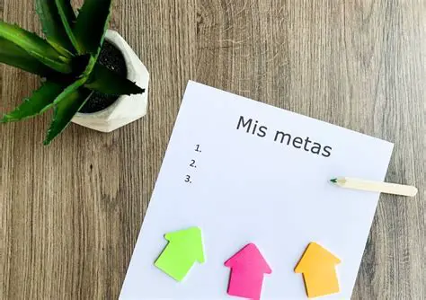 Establecer metas realistas