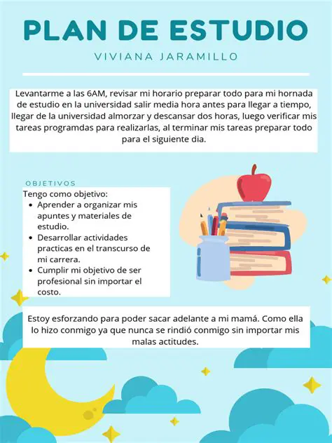 Establecer un Plan de Estudio