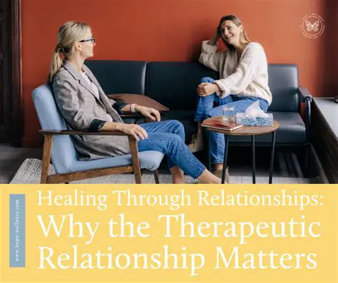 Establish a therapeutic relationship
