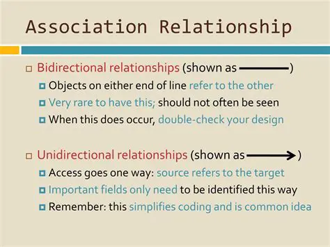 Establish bidirectional relationships