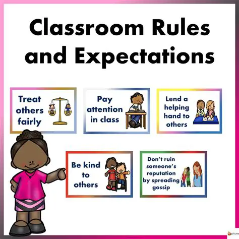 Establishing clear expectations and routines