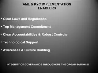 Establishing clear laws and regulations