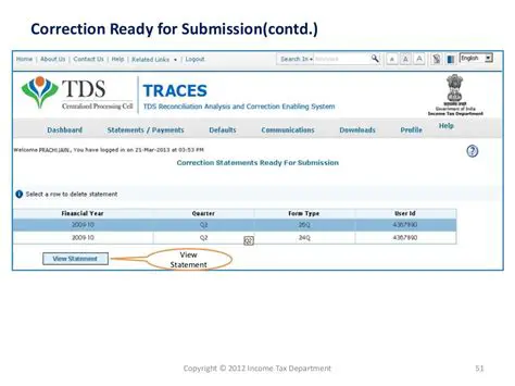 eTDS Return with Validation