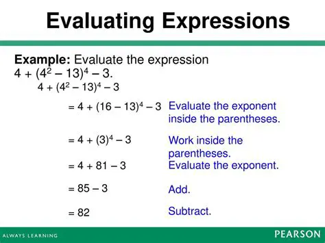 Evaluate expressions inside parentheses