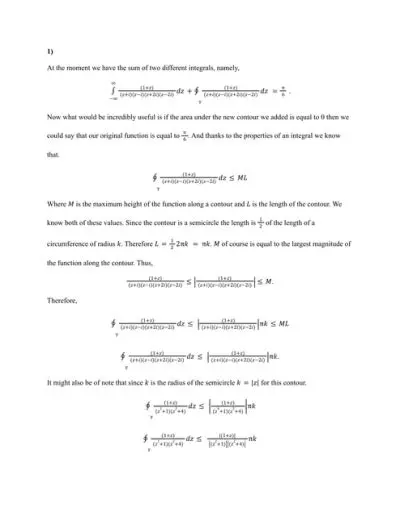 Evaluating the Second Integral