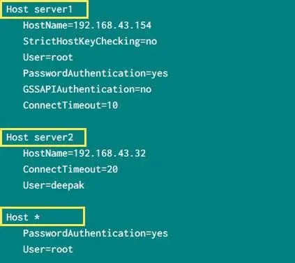 Example Configuration File