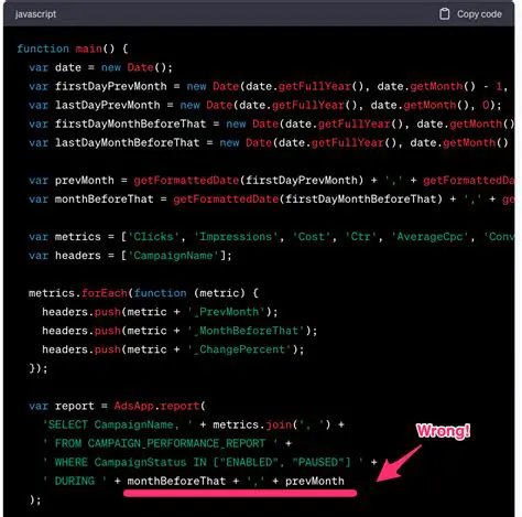 Example of Incorrect Output