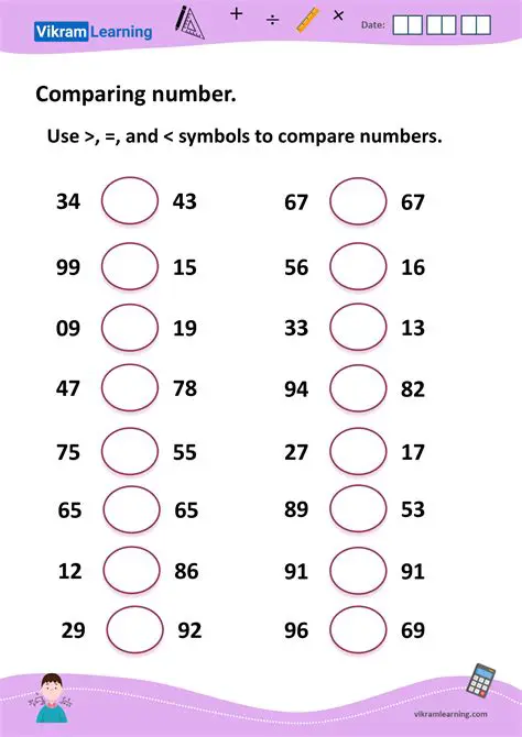 Examples of Comparing Numbers