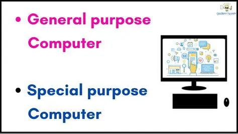 Examples of General Purpose Computers