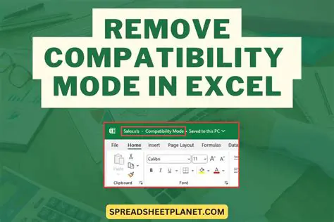 Excel Version Compatibility