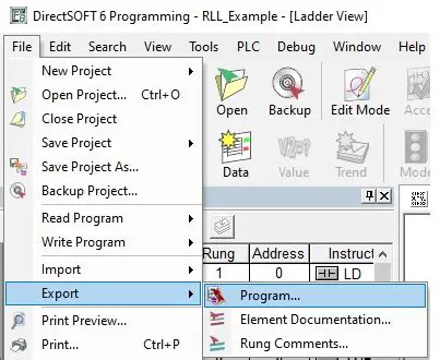 Executable Files Associated with DirectSOFT