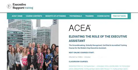The Evolving Landscape of Executive Assistant Training Courses: Navigating the Path to Strategic Support Excellence
