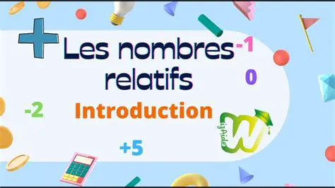 Exemple de Nombres Relatifs