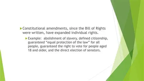 Expanded Individual Rights