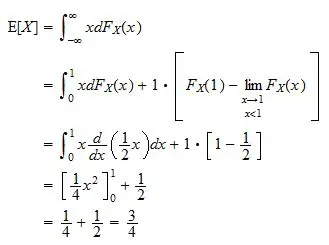 Expectation of an Integral