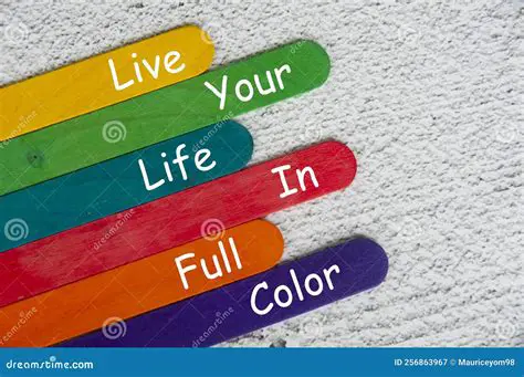 Experience content in full color