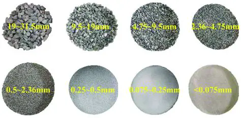 Experiment with different grain sizes