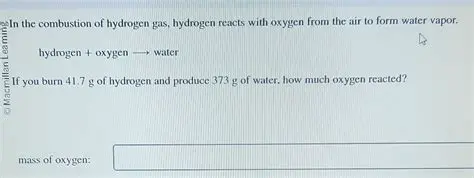 Experiments on the Combustion of Hydrogen
