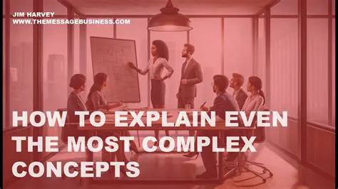 Explaining complex concepts