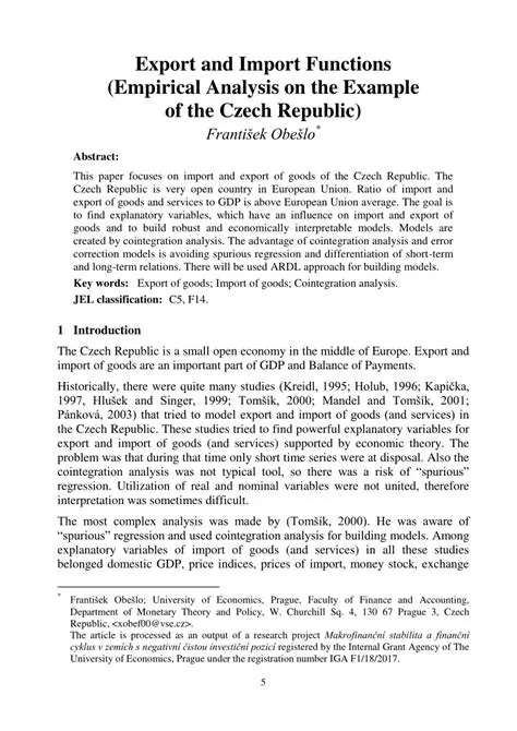 Export and Import Functions