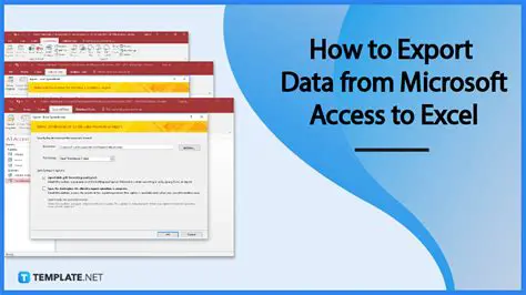 Export MS Access Data to Text Files with Ease