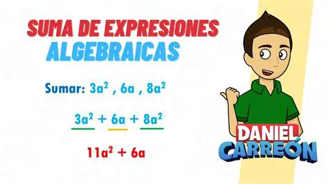 Expresiones Algebraicas Sencillas