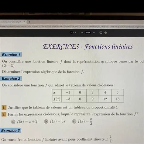 Expression de la Fonction f