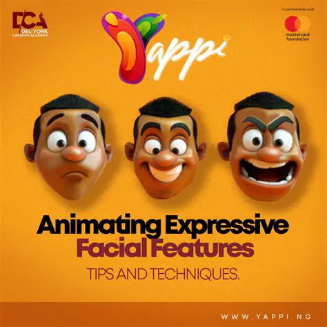 expressive facial features