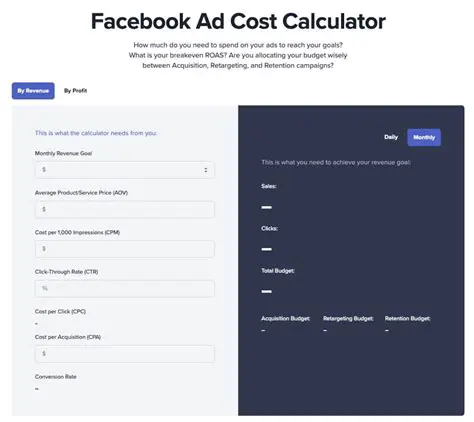 Facebook Ad Revenue Calculator: Unlock Your Campaign's Potential