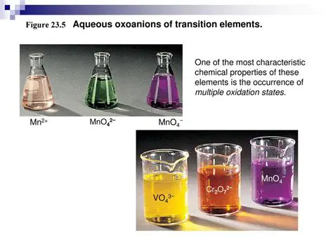 Factors Contributing to Multiple Oxidation States